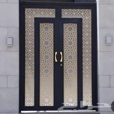ابواب خارجية وداخلية حديد ليزر جميع اعمال الحداده 4