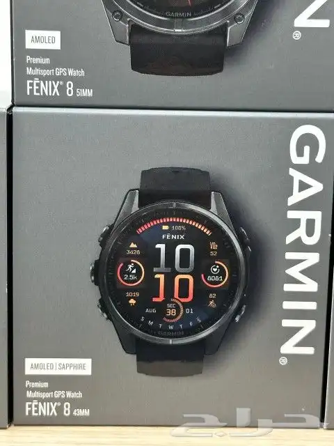 ساعات قارمن فينكس 8 - Garmin fenix 8 7