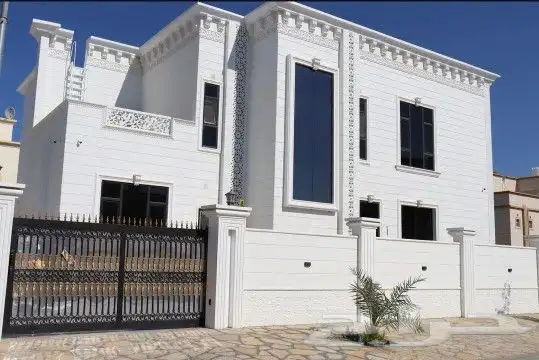 أعمال واجهات الخارجيه حجر رخام تصميم كلاسيك مودرن 7