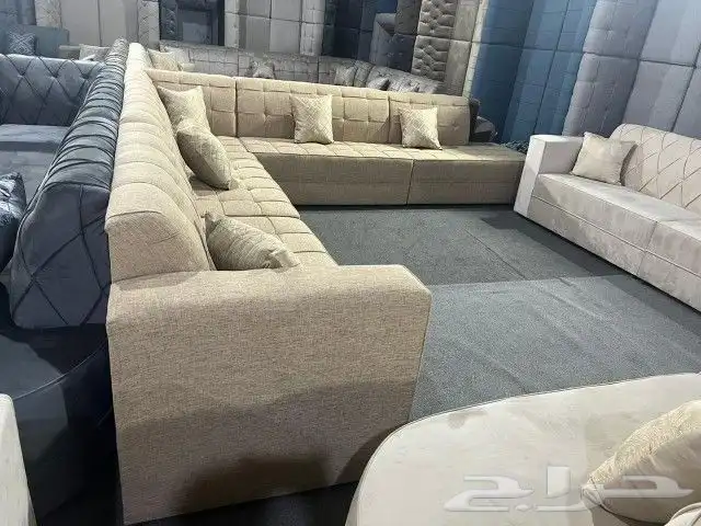 كنب جديد جاهز تفصيل كنب 12