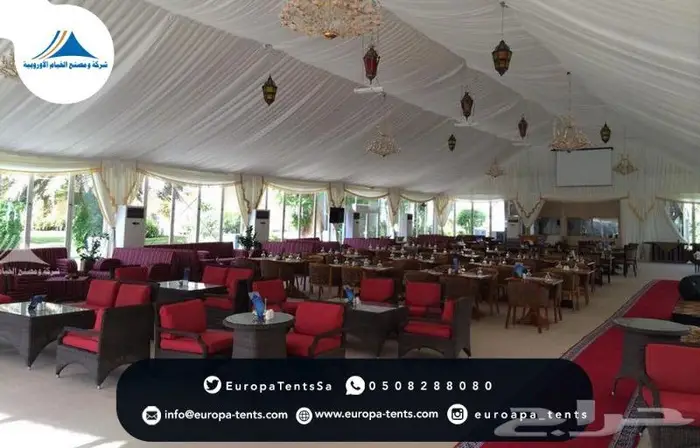 خيام اوروبية للبيع و الايجار 3