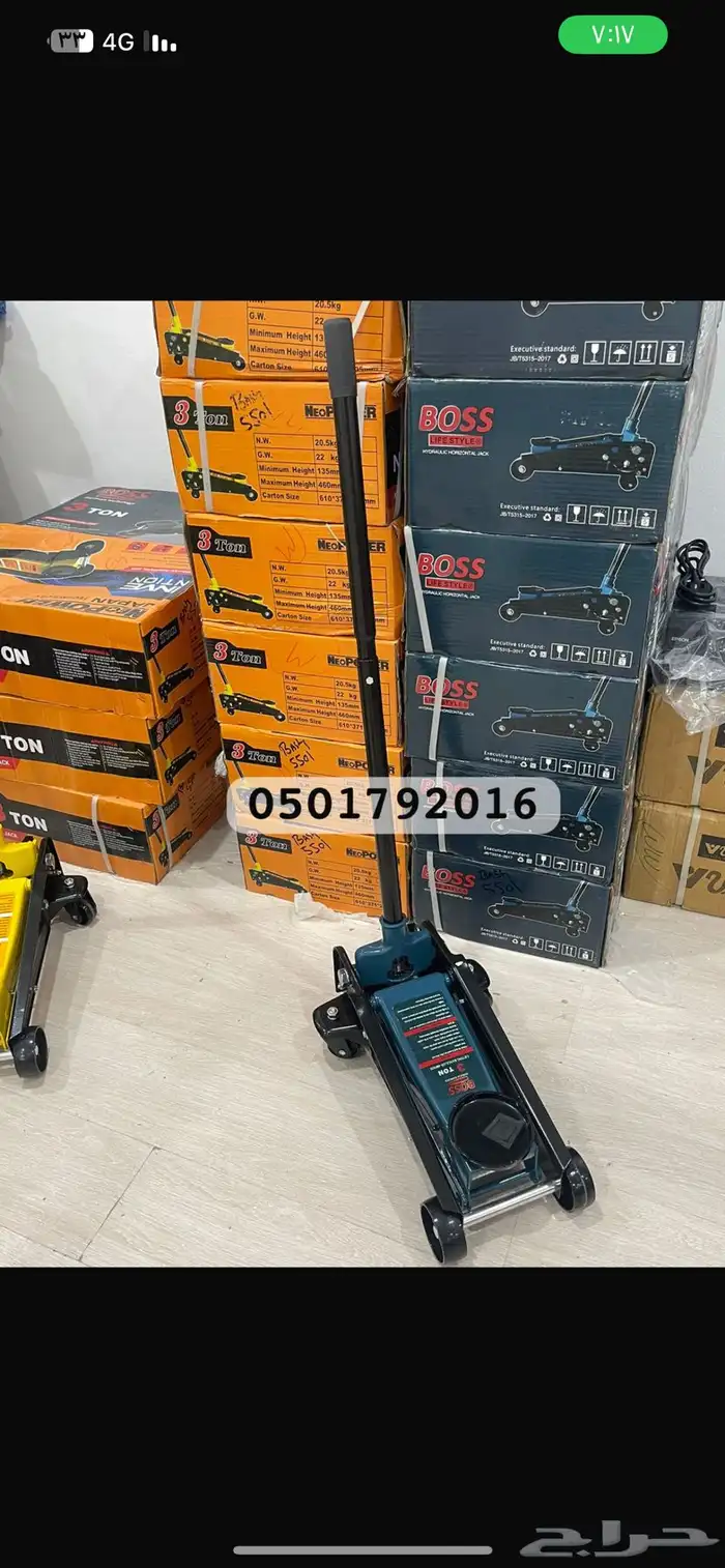 جيك رافعة عفريته تمساح BOSS حجم 3 طن 0