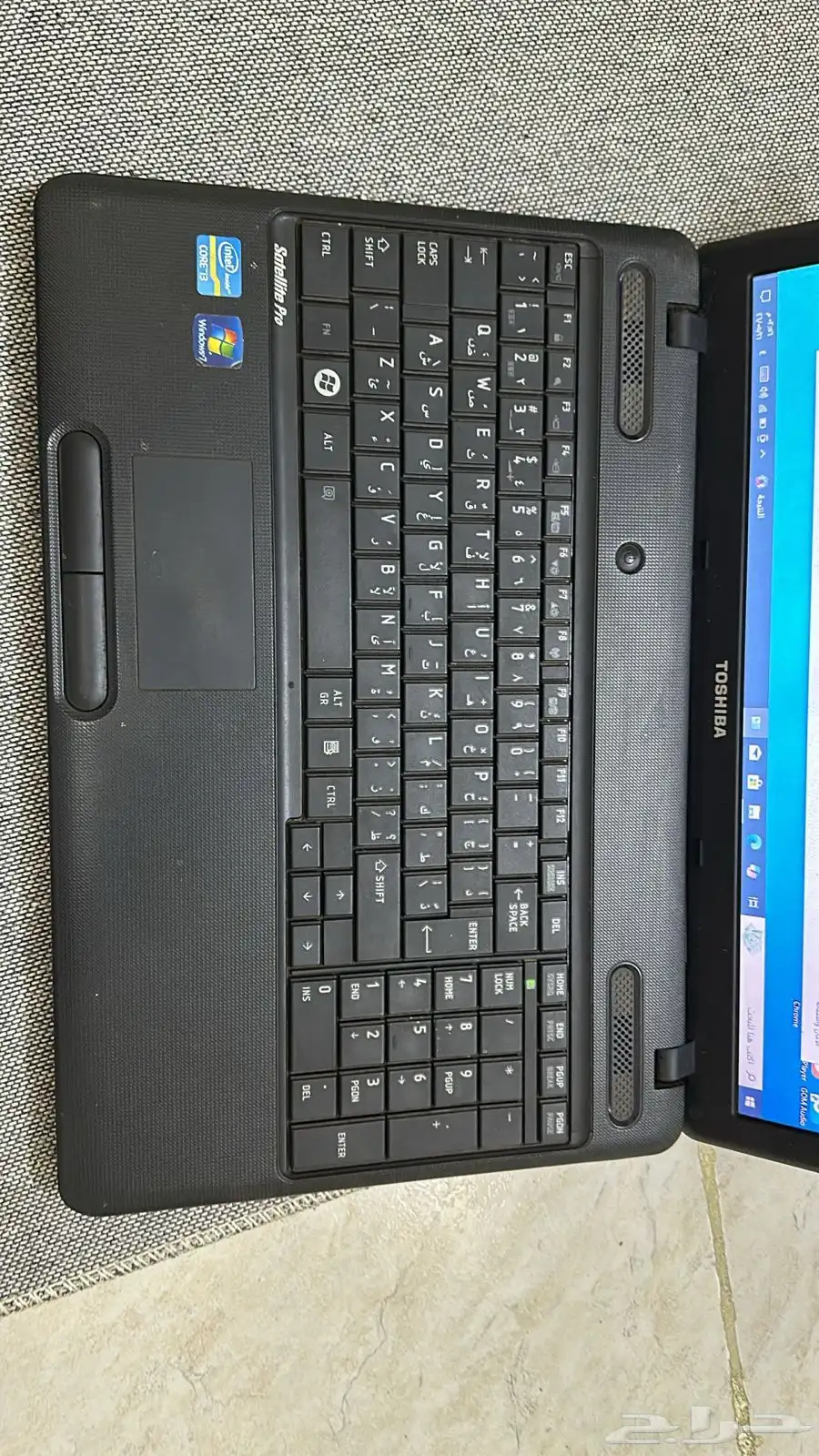 لابتوب i3 سريع مع ssd256جيجا 2
