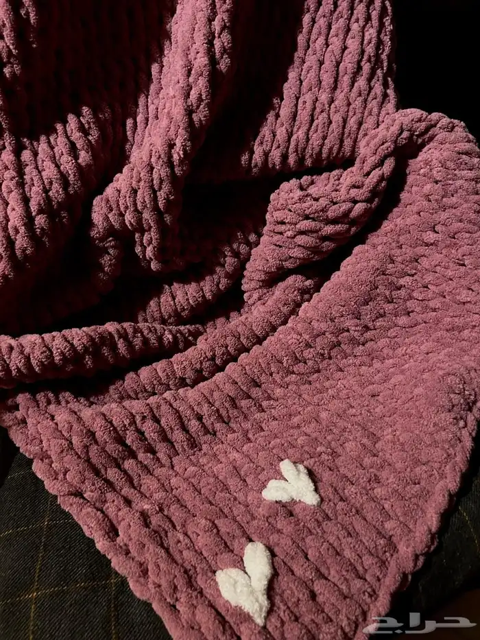 بطانيات وشالات من صوف البوفي 1