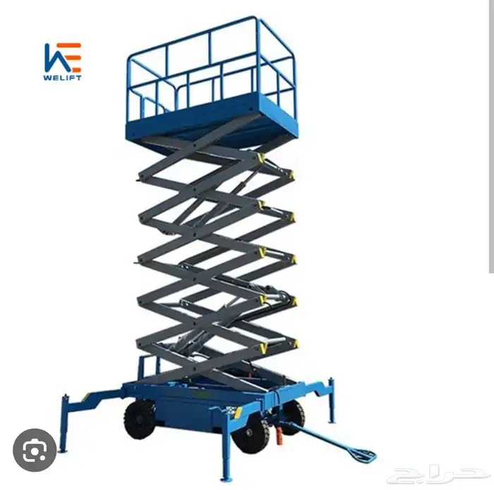 تاجير رافعه شوكيه سكينه فوركلفت للايجار سيزرلف مان لفت 9