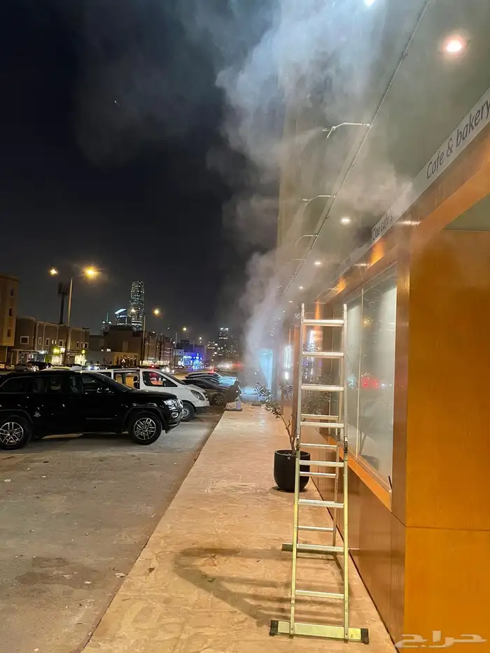 تركيب اجهزة ضباب ورذاذ لتبريد وتلطيف الاجواء والجلسات 4