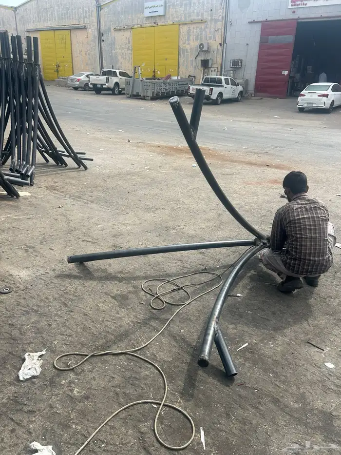 مصنع اعمدة اناره ديكوري مضلع مخروطي كل الاشكال قص ليزر 6