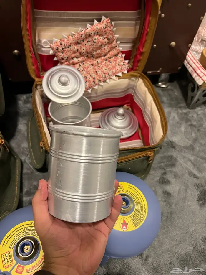 عزبة شاي و دافور ايطالي شبيه بريموس 16