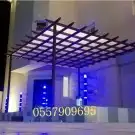 حداد مظلات وسواتر برجولات 3