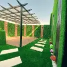 حداد مظلات وسواتر برجولات 4