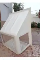 طارد. الحمام غطاء مكيفات فيبر جلاس مروحه شفات اشواك حمام م 0