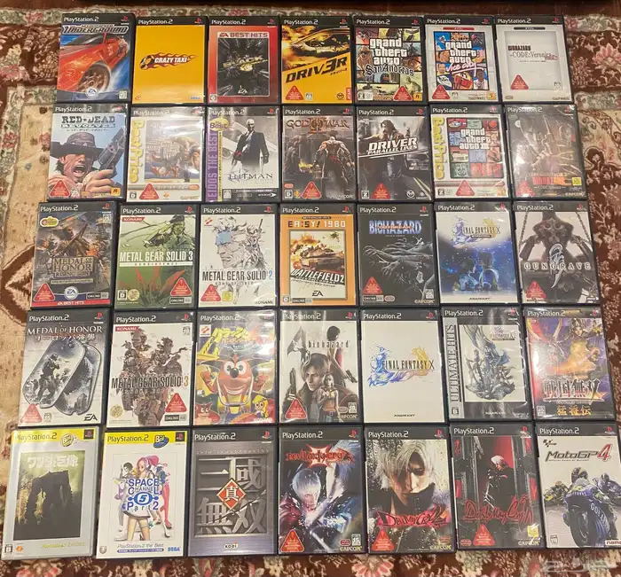 العاب سوني 2 اصلية ونادرة 0