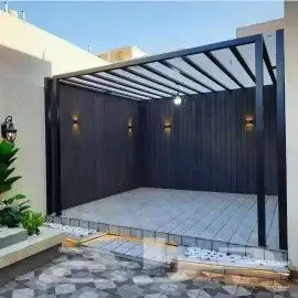 حداد مظلات وسواتر برجولات 6