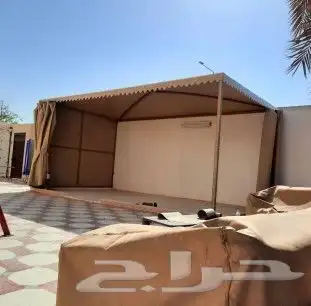 حداد مظلات وسواتر برجولات 9