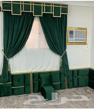 تنجيد وتفصيل كنب ستائر جلسات مساند بطرمه على ضمان 26