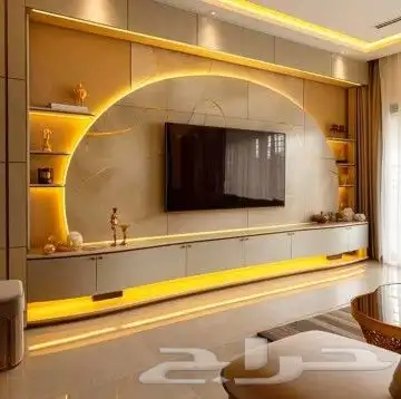 ديكورات دخليه تكسيات واخشاب ورق 1