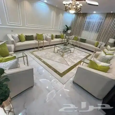 كنب مجالس ارضي ستائر 5
