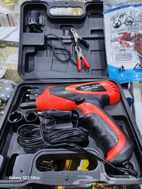 أرخص دريل فك وربط براغي وكفرات قوي جدا جديد 0