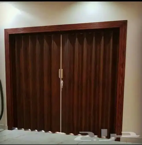 ابواب كرديون.سحاب بلاستيك فايبر أبواب جلد سحااب 12
