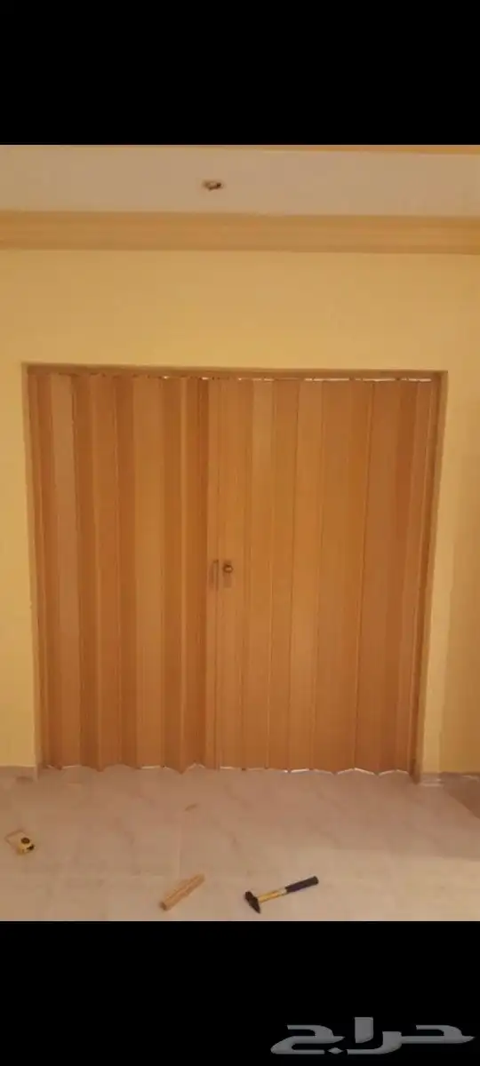 ابواب كرديون.سحاب بلاستيك فايبر أبواب جلد سحااب 5