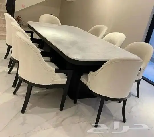 طاولات  طعام كراسي بوفيه الرياض  ابها بقيق عرعر جده مكه ال 8