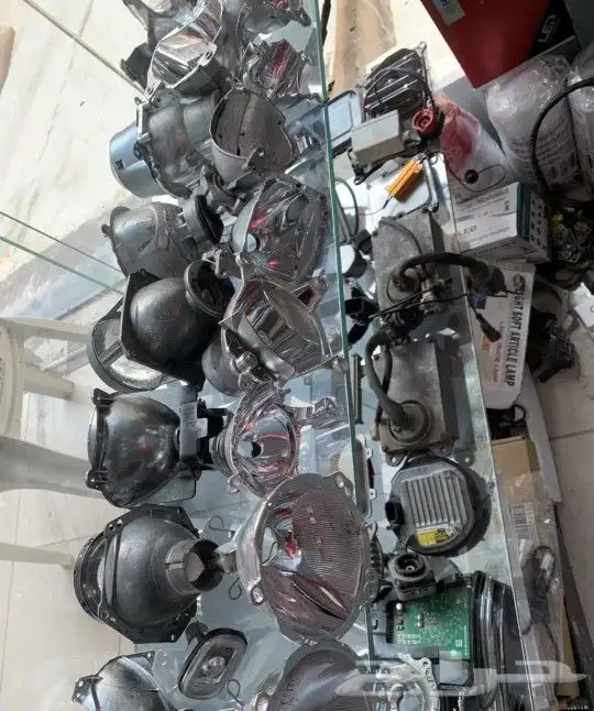 عدسات شمعات اسطبات زنون محولات لمبات ليد غطيان شمعات تفصيل 8