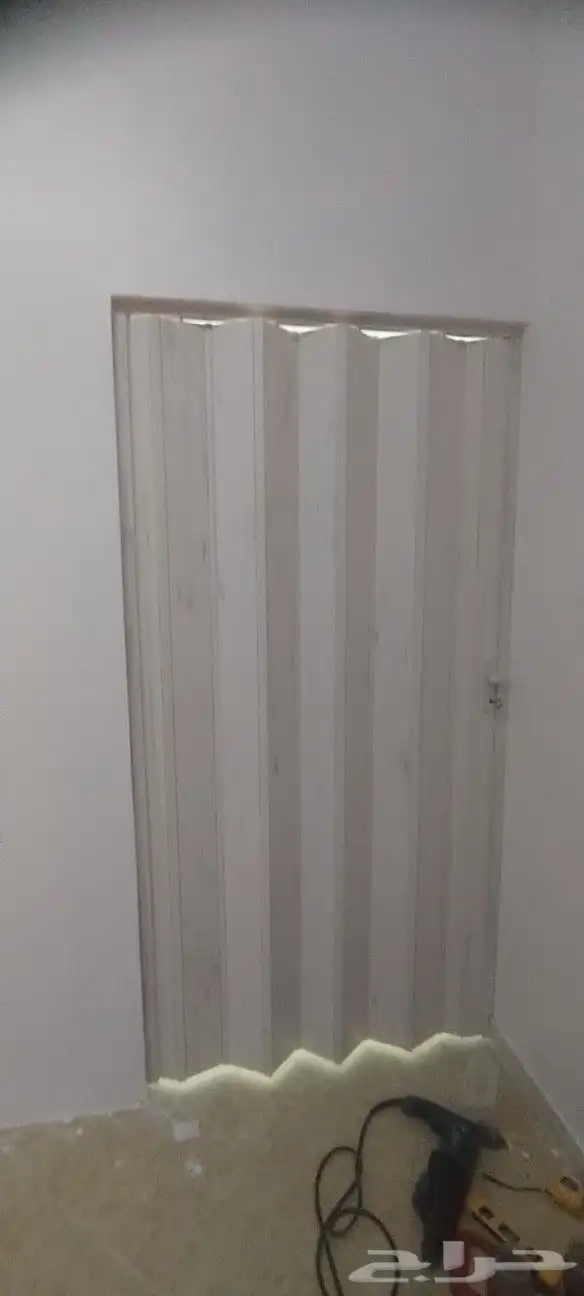 ابواب كرديون.سحاب بلاستيك فايبر أبواب جلد سحااب 9