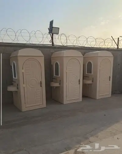 حمامات دورات مياه متنقله فيبر حمام متنقل مجهز بالكامل 6