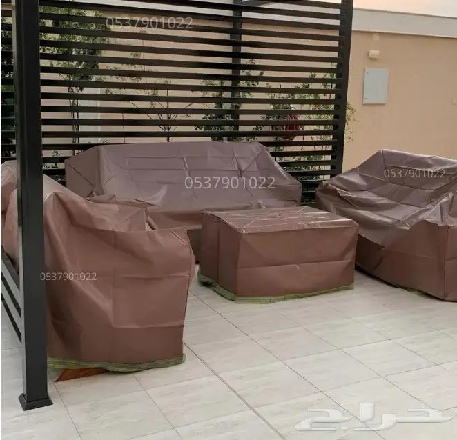 طربال PVC حماية للجلسات الخارجية 1