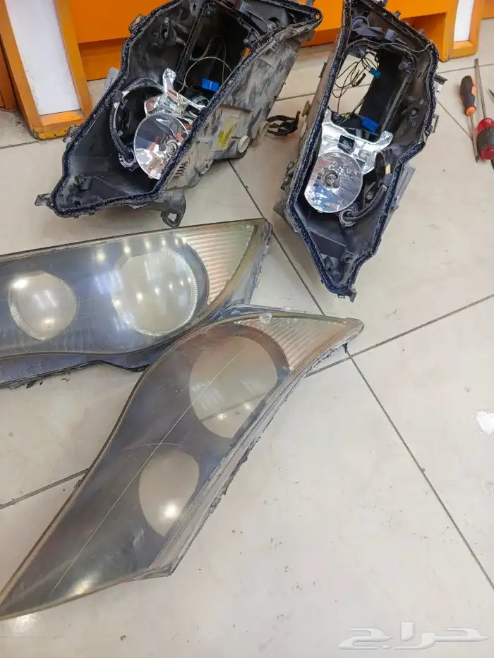 عدسات شمعات اسطبات زنون محولات لمبات ليد غطيان شمعات تفصيل 40