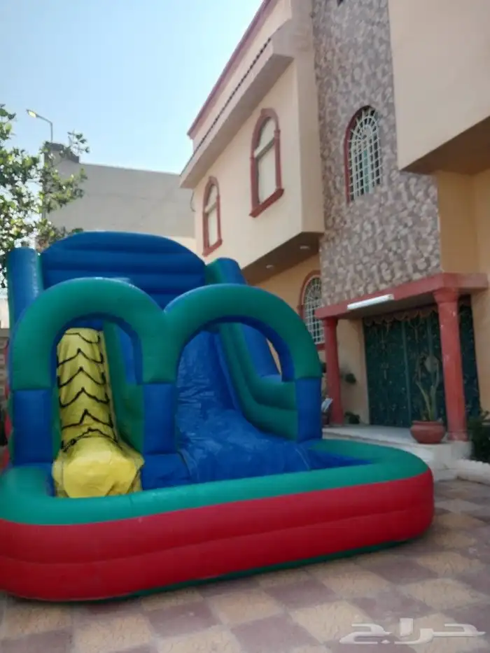 ايجار يومي ملعب صابوني زحليق نطيطات جده توصيل إلى الموقع مجا 1