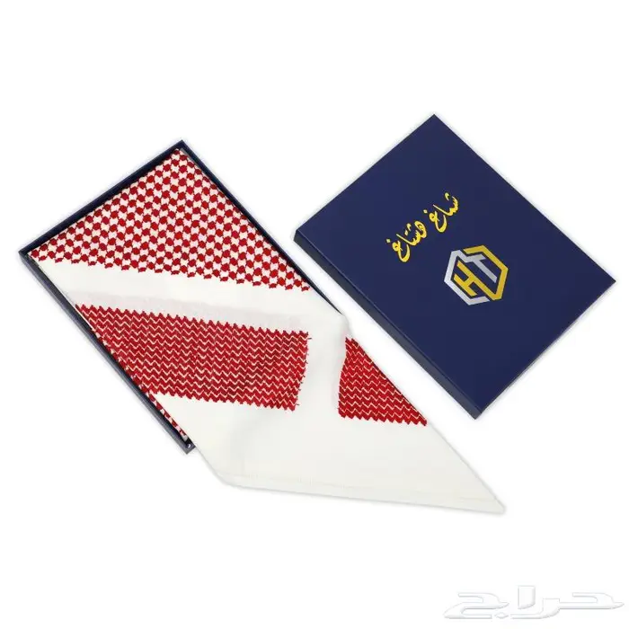 شماغ شتوي رجالي احمر هشتاغ 1
