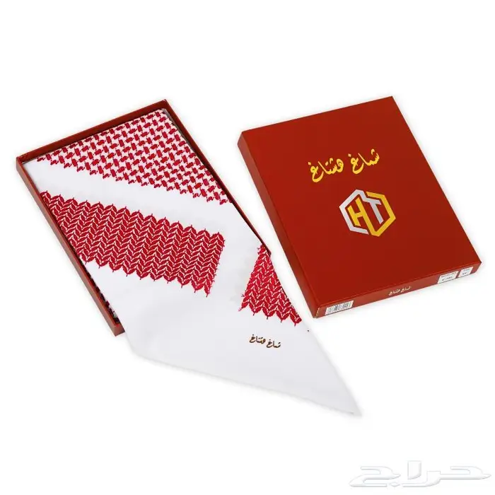 شماغ شتوي رجالي احمر هشتاغ 0