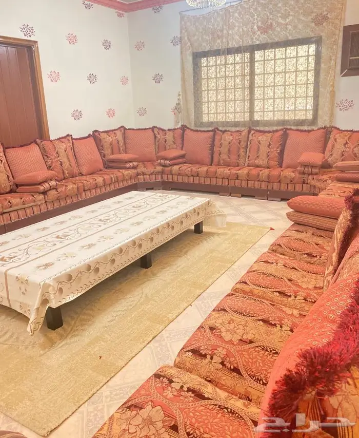 طقم كنب كامل للبيع 5 6 التواصل واتس 3