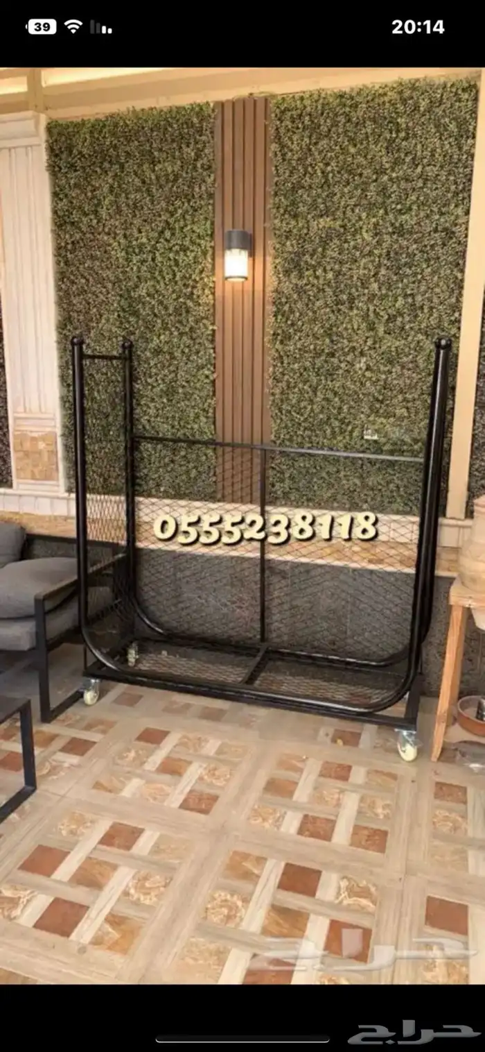 حامل حطب متحرك جوده عاليه كفرات اصليه 47