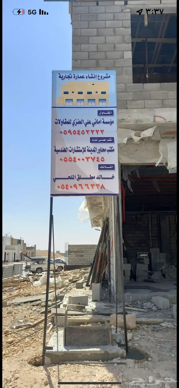 اعلام يارب سواري لوحات حديد مشاريع عقارية 16