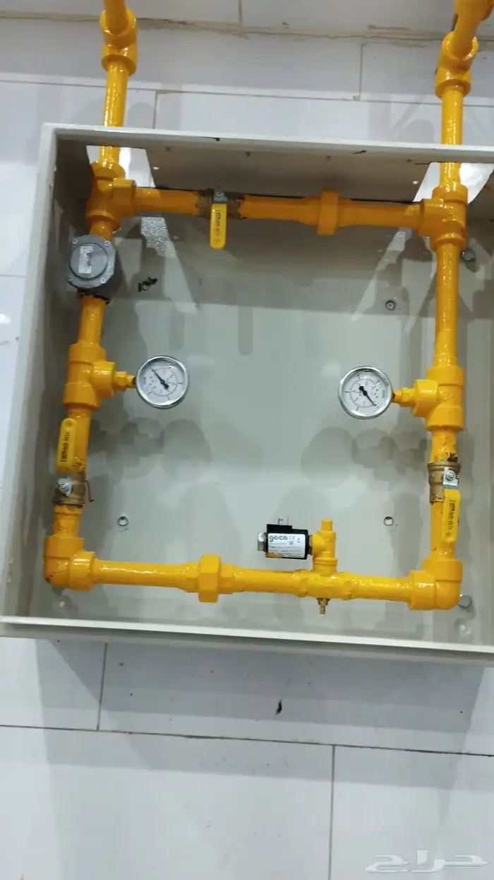 تمديد شبكة الغاز المركزي 6