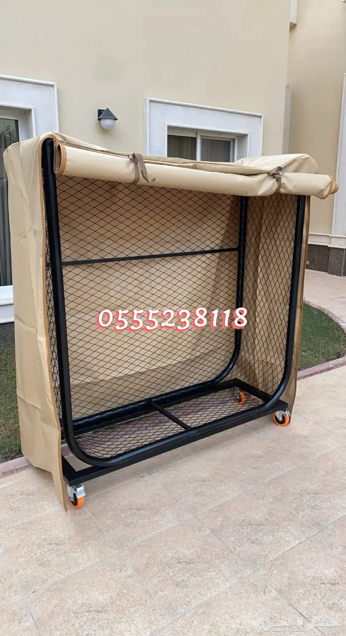 حامل حطب متحرك جوده عاليه كفرات اصليه 31