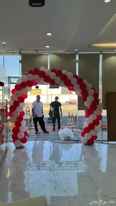 قوس بلونات للأيجار 4