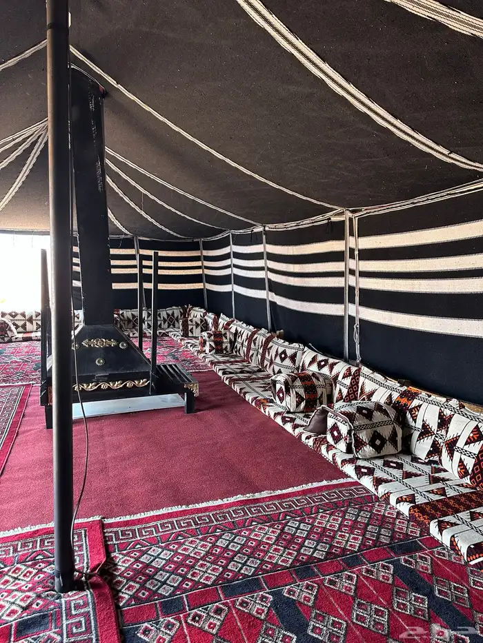 مخيم قسم قسمين امتداد طريق الملك فهد 3