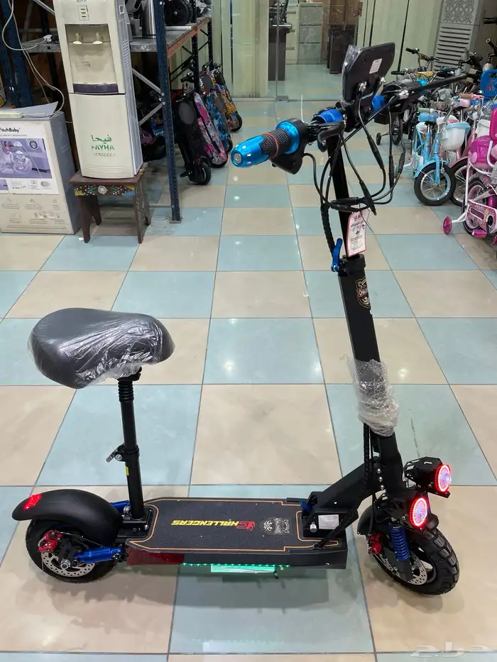 سكوتر كهربائي الوحش 48 فولت12000 أمبير -800 واط وشاشه كبيرة 0