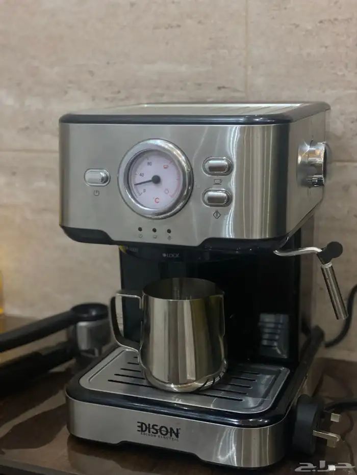 اله قهوه جديده إستخدام أربع مرات اسم الشركة EDlSON 0