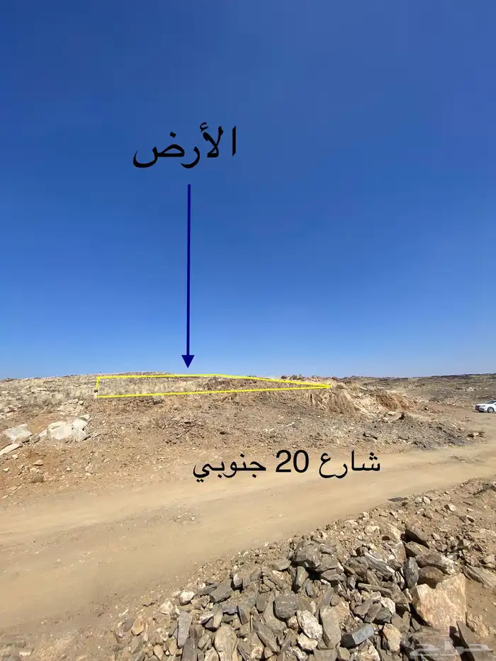 أرض للبيع الخميس مساحة 600 ب 350 صافي للمالك 3