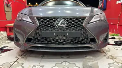 قاعده لوحه مرسيدس لكزس RX 350 2024 50