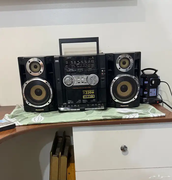 مسجل استيريو كبير جدا ياباني اصلي عتيق 1
