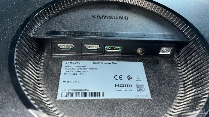 شاشة العاب 144hz FHD منحنيه تنفع للسوني 5 سامسونج 3