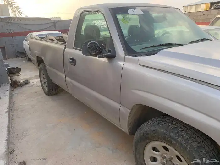 جمس سلفرادو  مديل 2007 بيع قطع تشليح مكينه قير بدي شرط 0