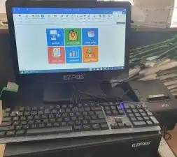 جهاز كاشير كامل مع نظام بسعر اقتصادي وتركيب مجاني 1