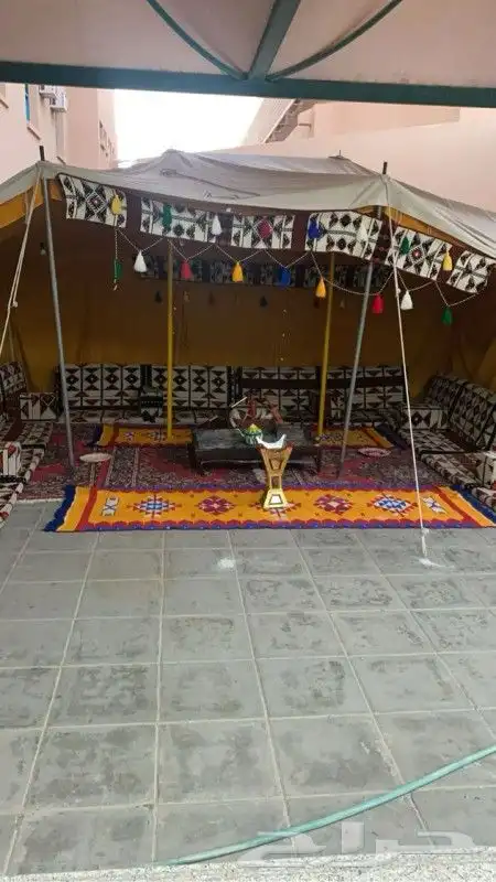 تاجير خيام تاجير بيوت شعر كل لوازم الحفلات فرش كبير وصغير 7