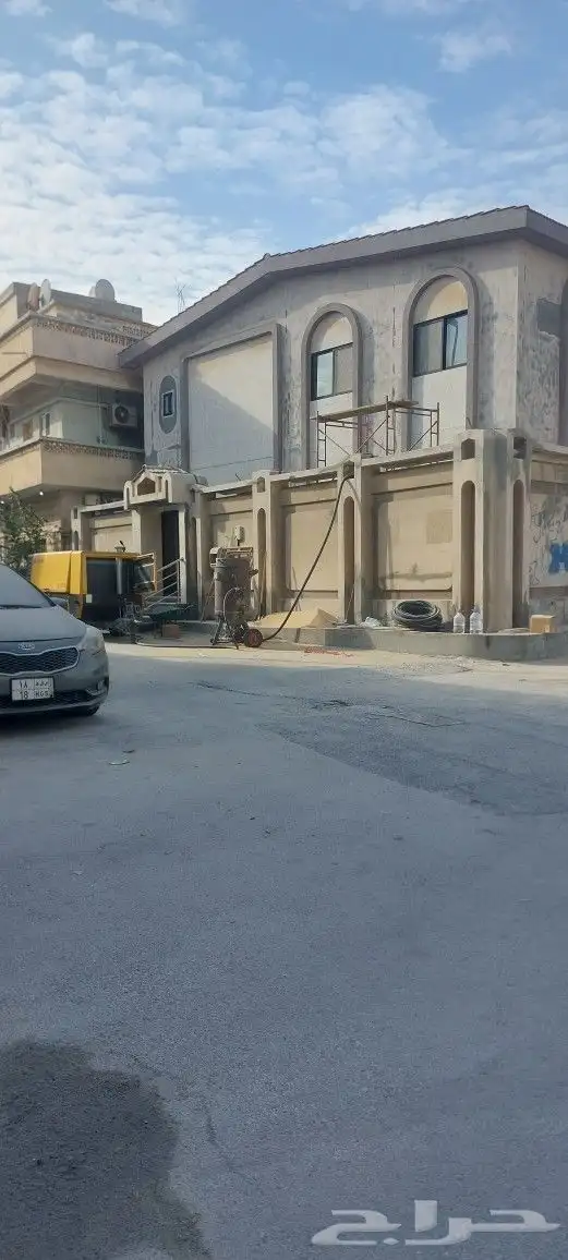 ازاله الصبغ القديم بالرمل 1